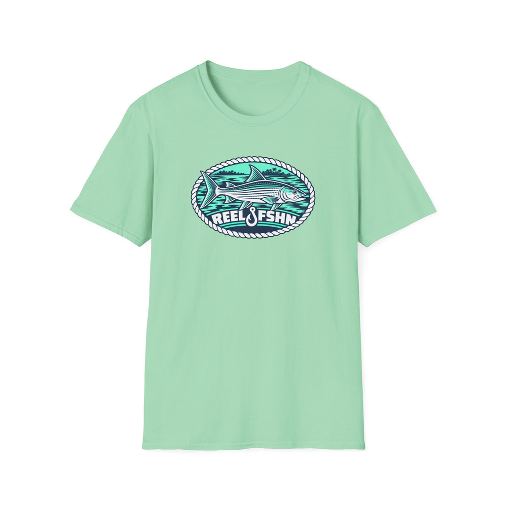 Bonefish Navy & Seafoam T-Shirt