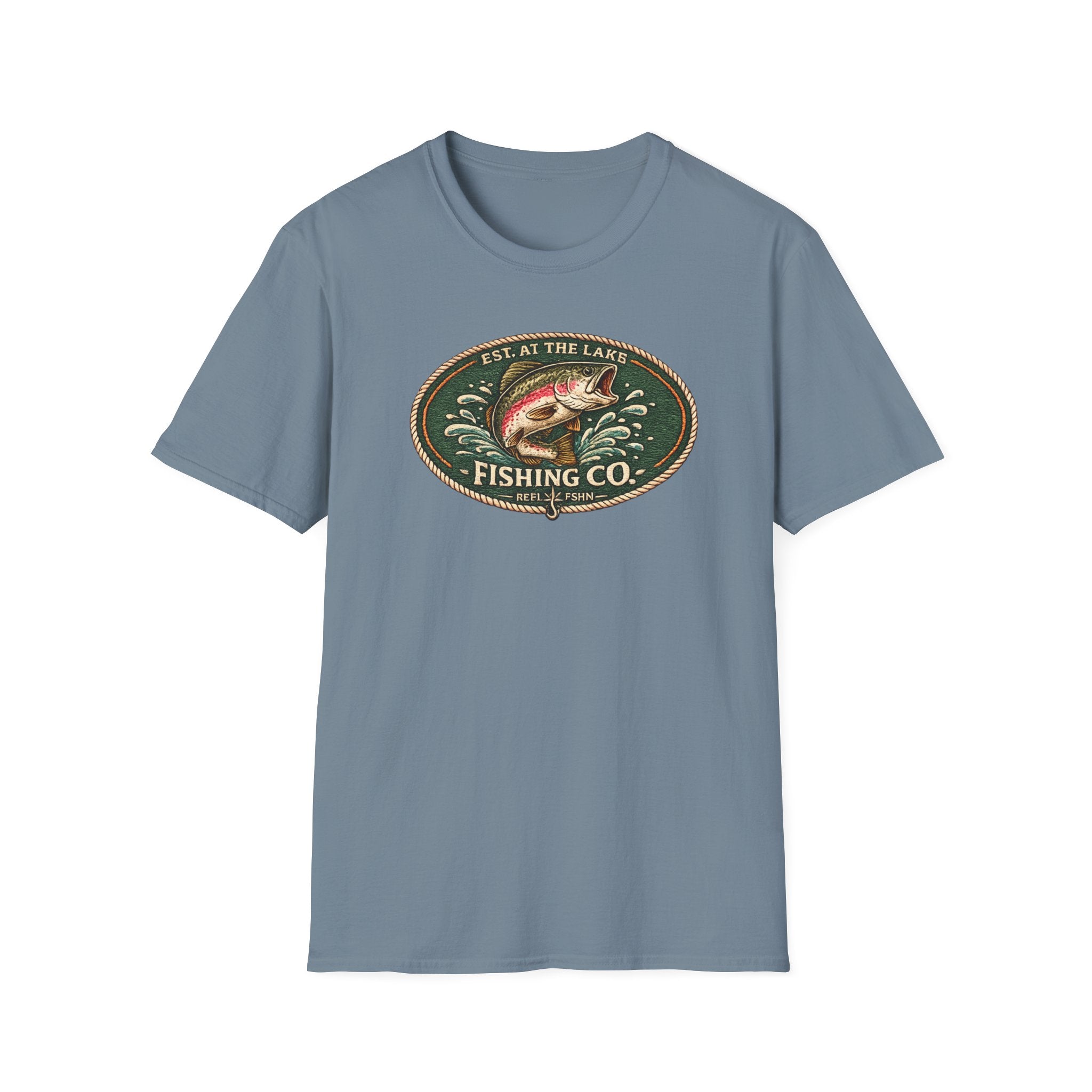 Est. At The Lake Fishing Co. T-Shirt