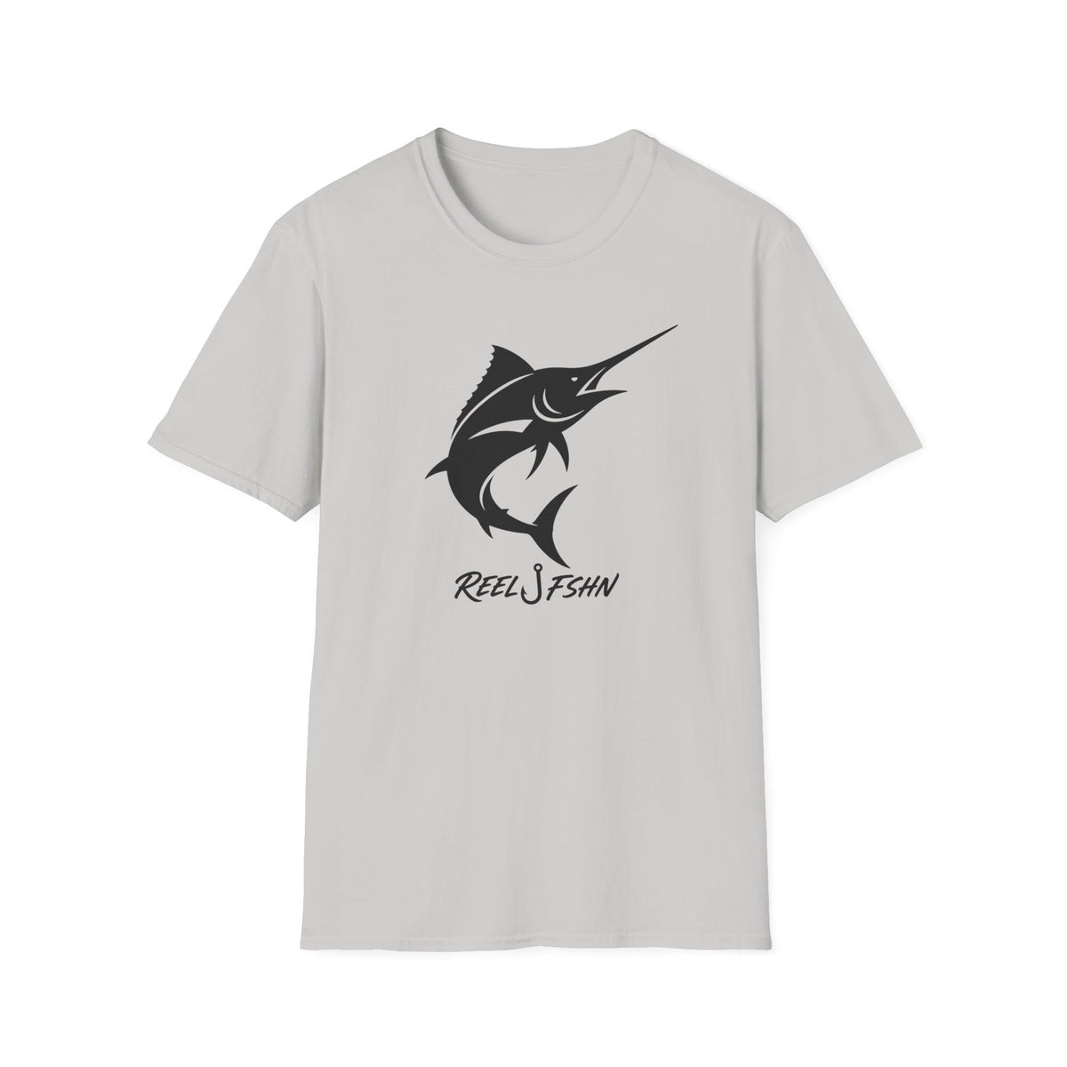 Marlin with REEL FSHN Logo T-Shirt