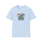 Born To Fish Funky Print T-Shirt
