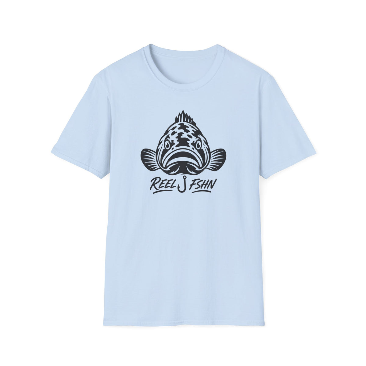 Grouper Face Decal T-Shirt