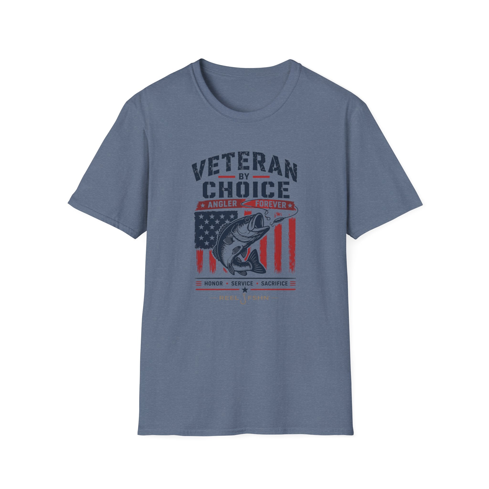 Veteran By Choice Angler Forever T-Shirt