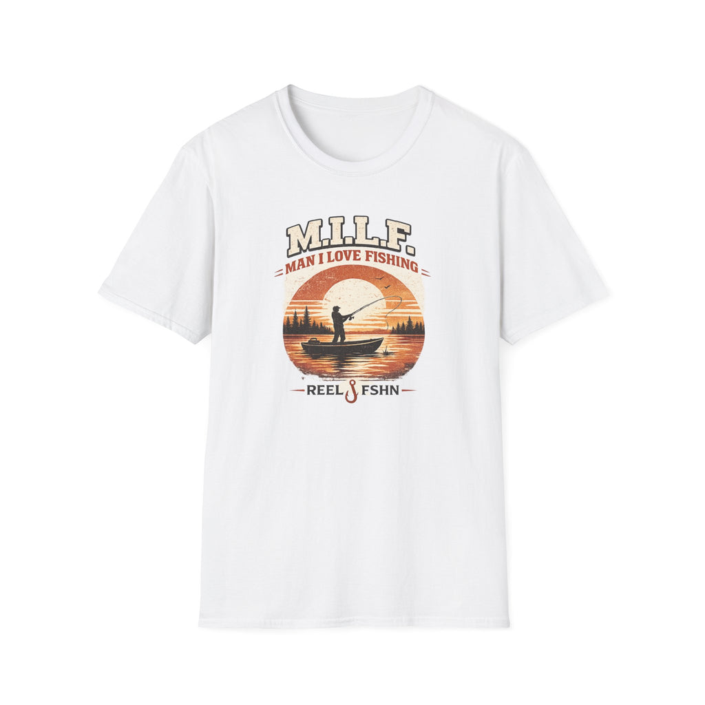 M. I. L. F. Man I Love Fishing T-Shirt