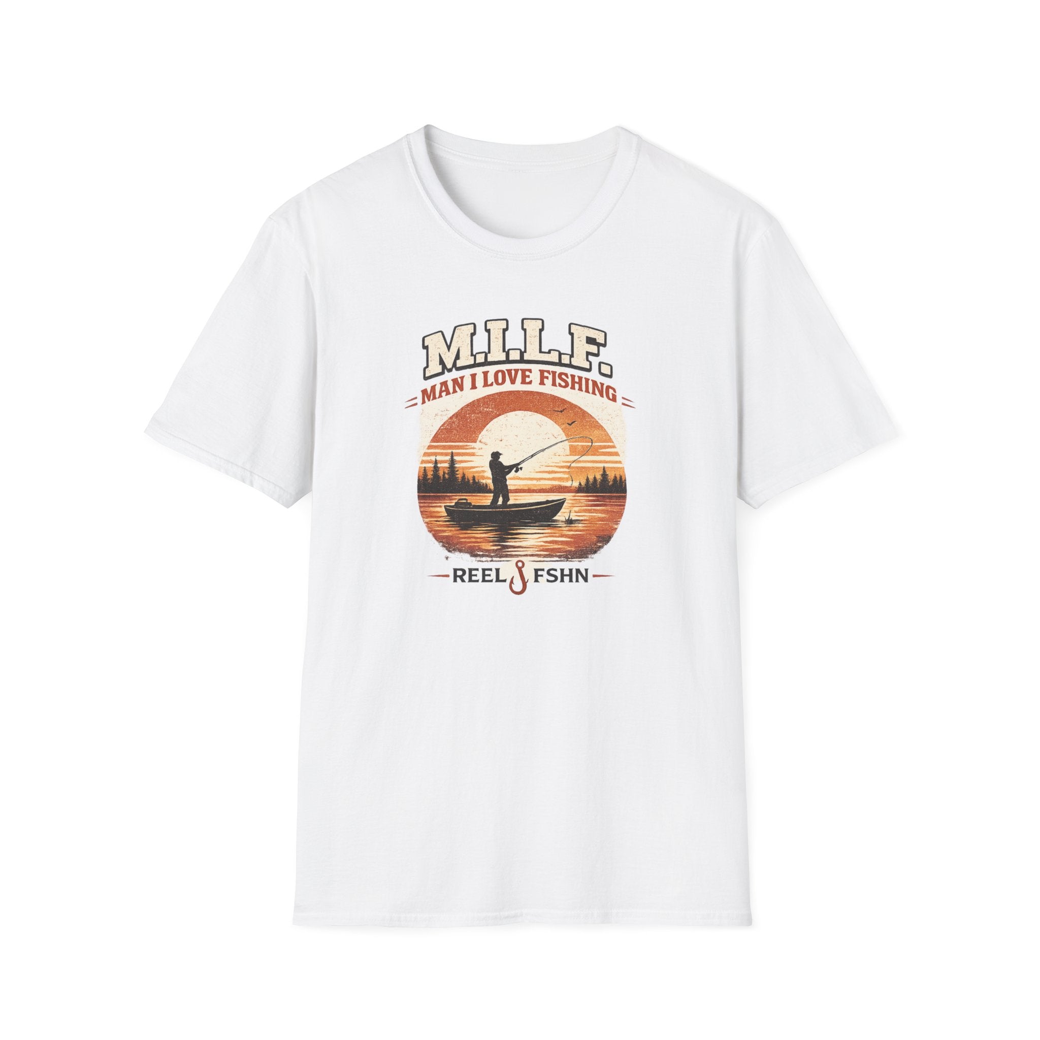 M. I. L. F. Man I Love Fishing T-Shirt