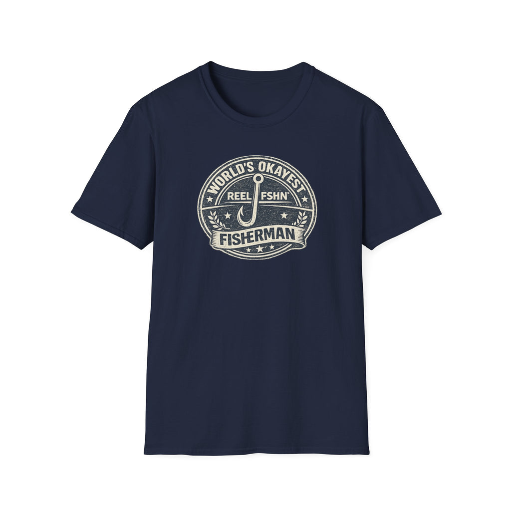 World's Okayest Fisherman T-Shirt