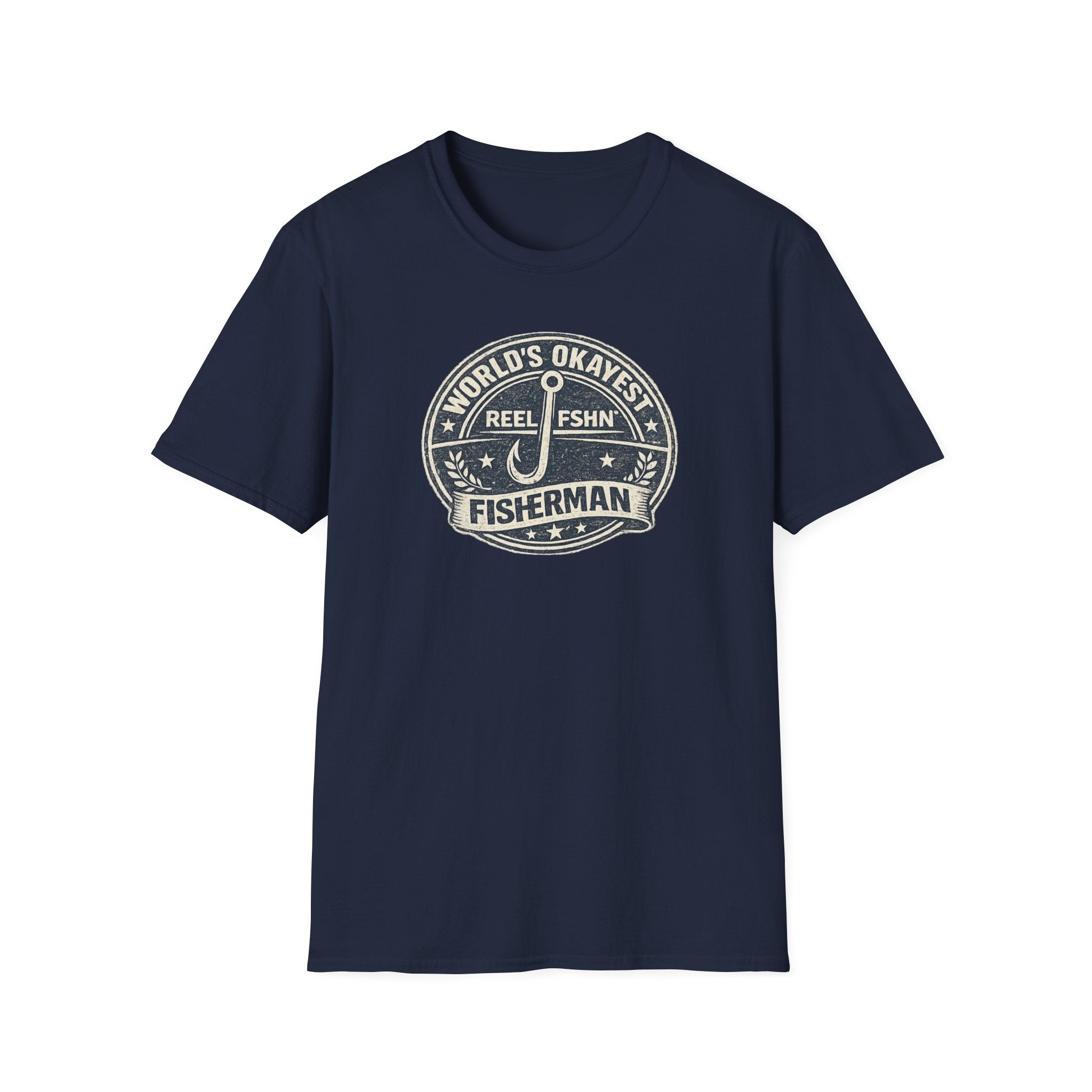 World's Okayest Fisherman T-Shirt