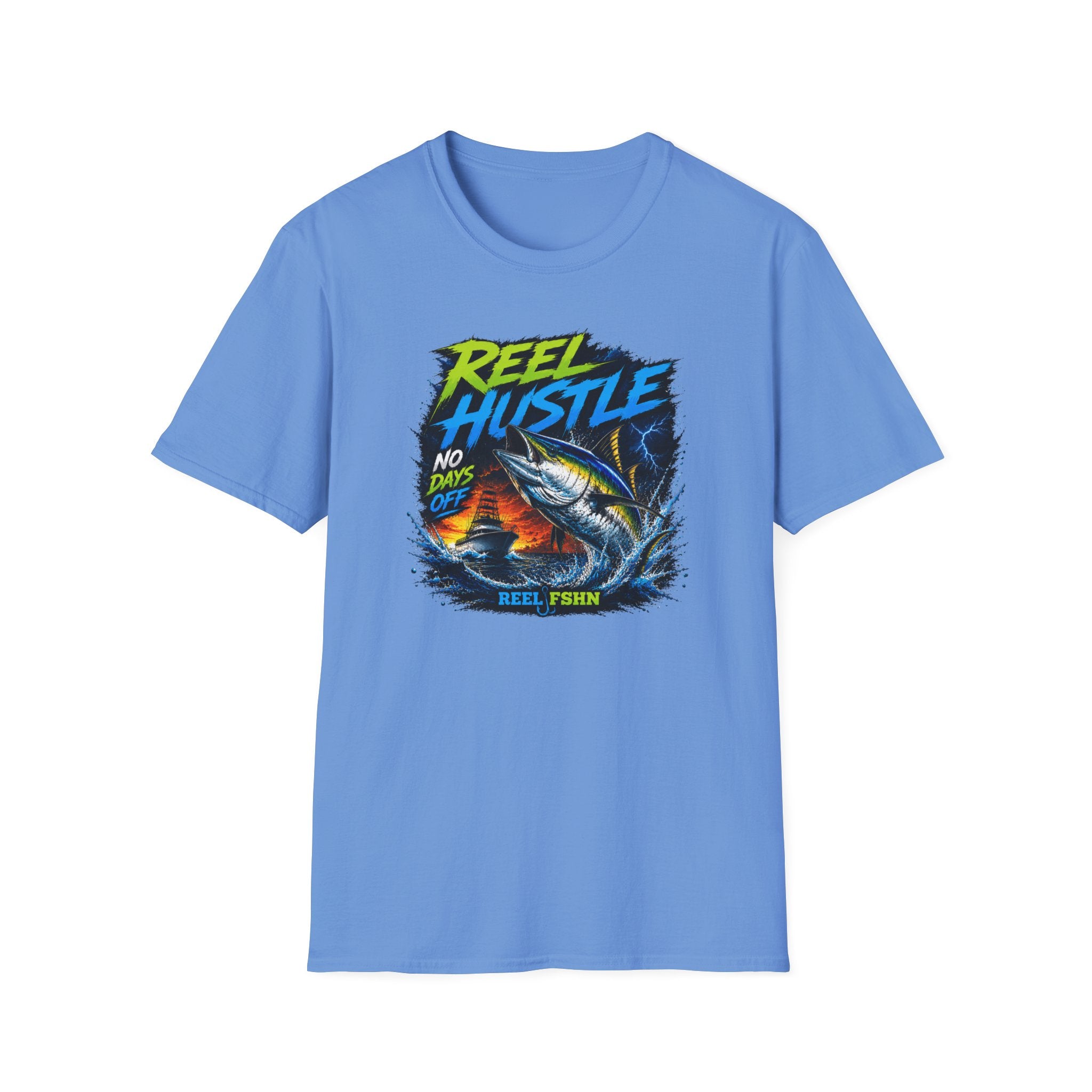 REEL Hustle No Days Off T-Shirt