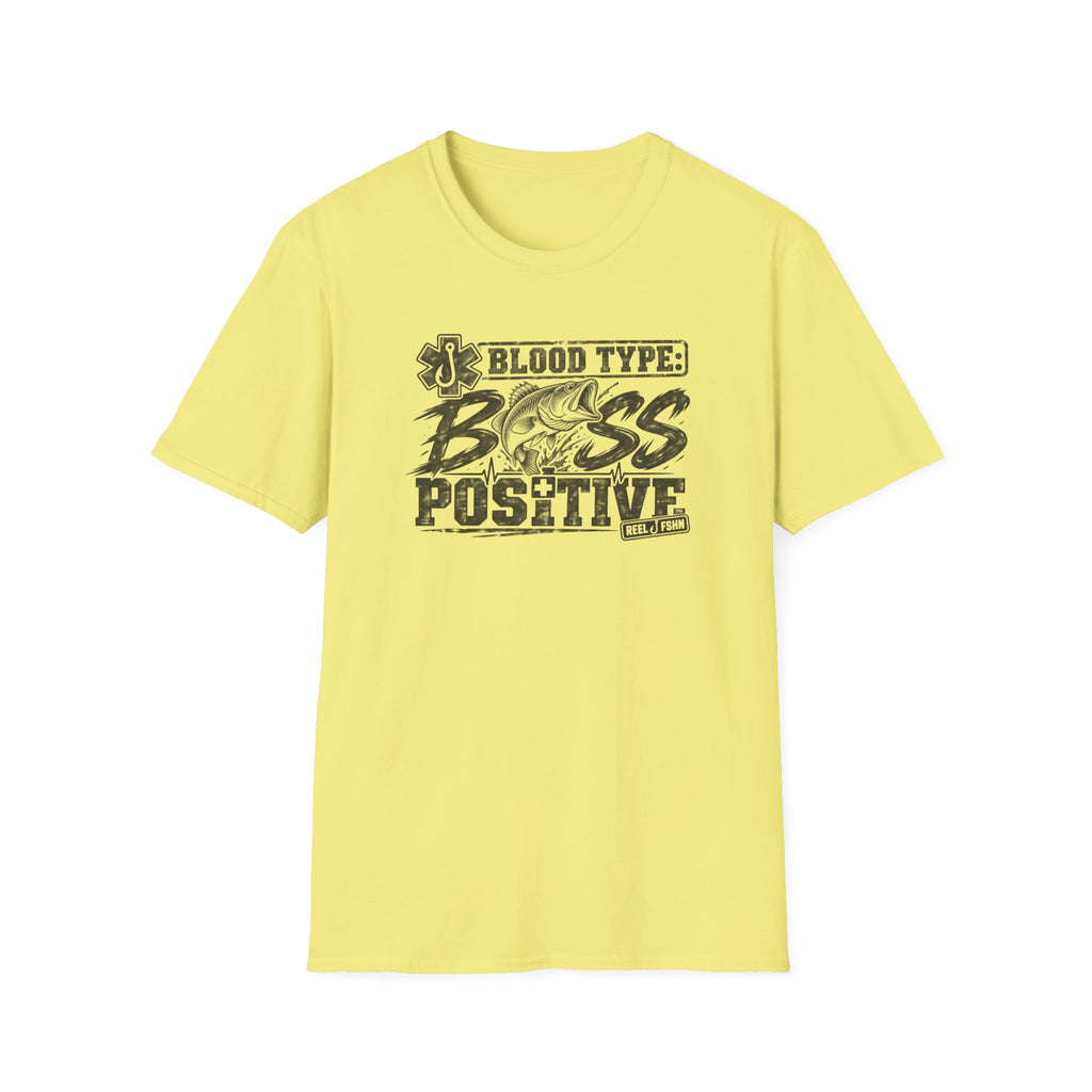 Blood Type Bass Positive T-Shirt