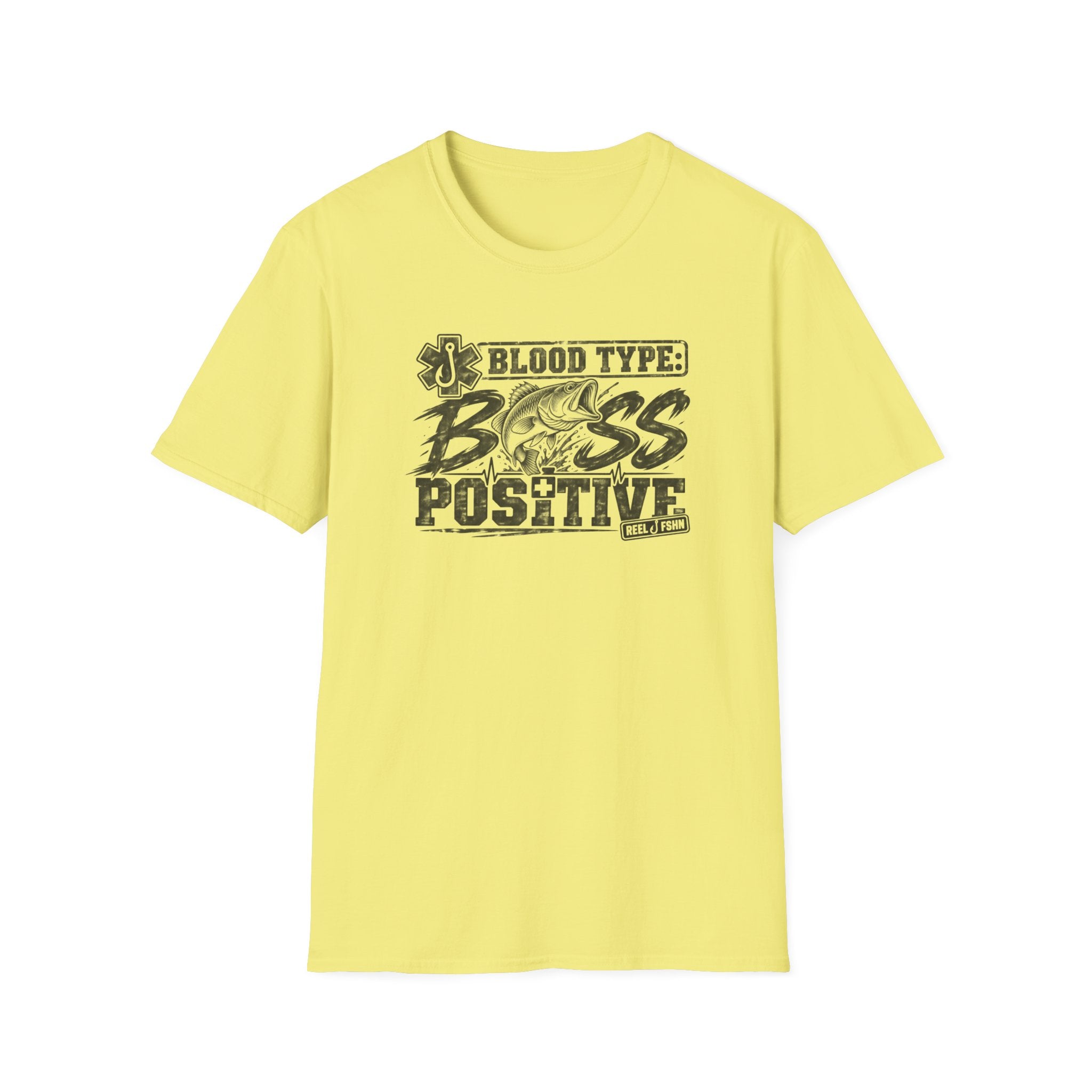 Blood Type Bass Positive T-Shirt