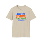 Reel Cool Fishing Is My Therapy  T-Shirt