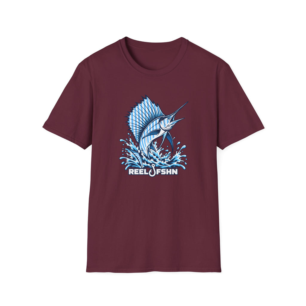 Blue & White Marlin T-Shirt
