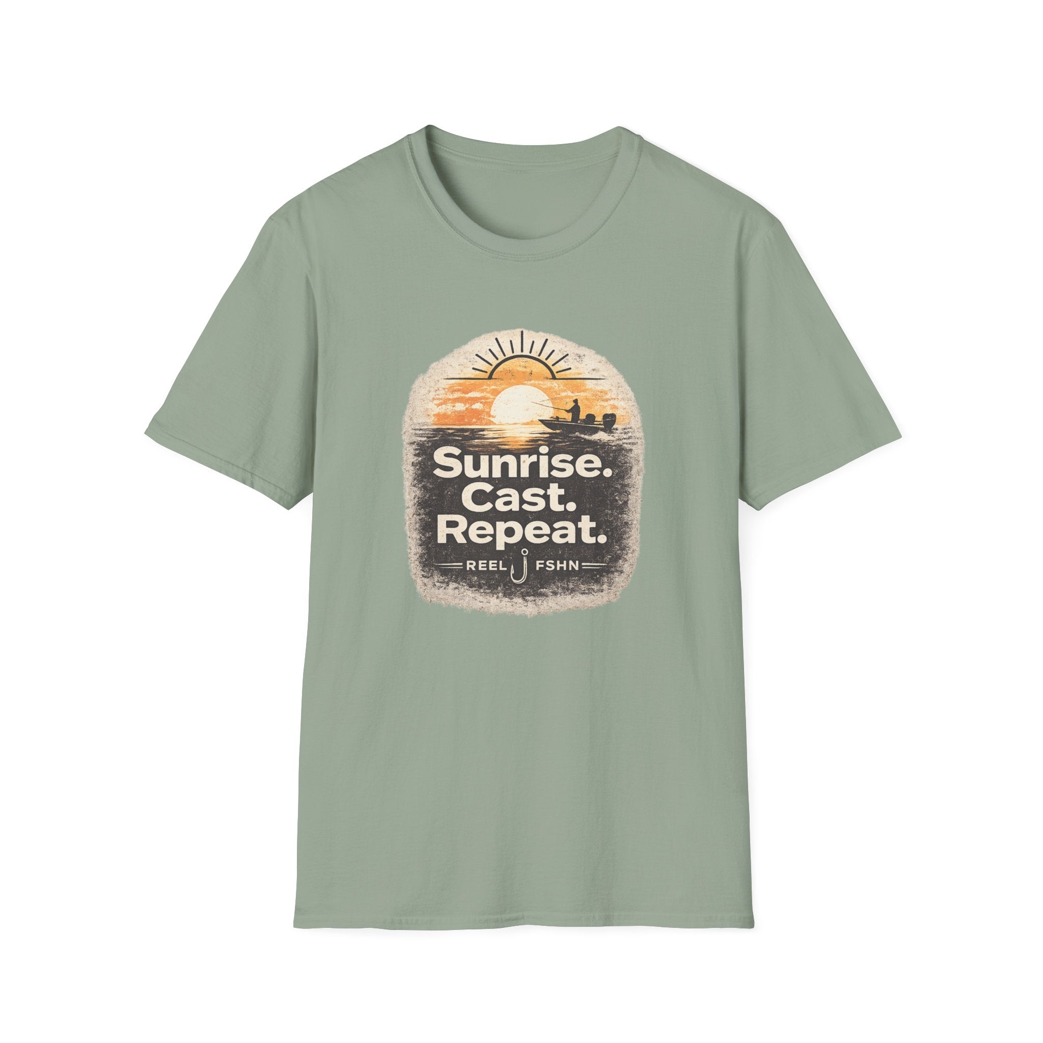 Sunrise. Cast. Repeat. T-Shirt