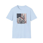 American flag with Tuna T-Shirt