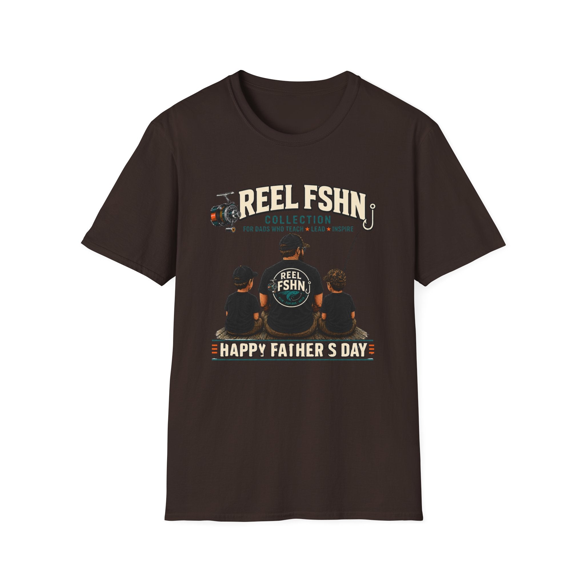 REEL FSHN Happy Father's Day T-Shirt