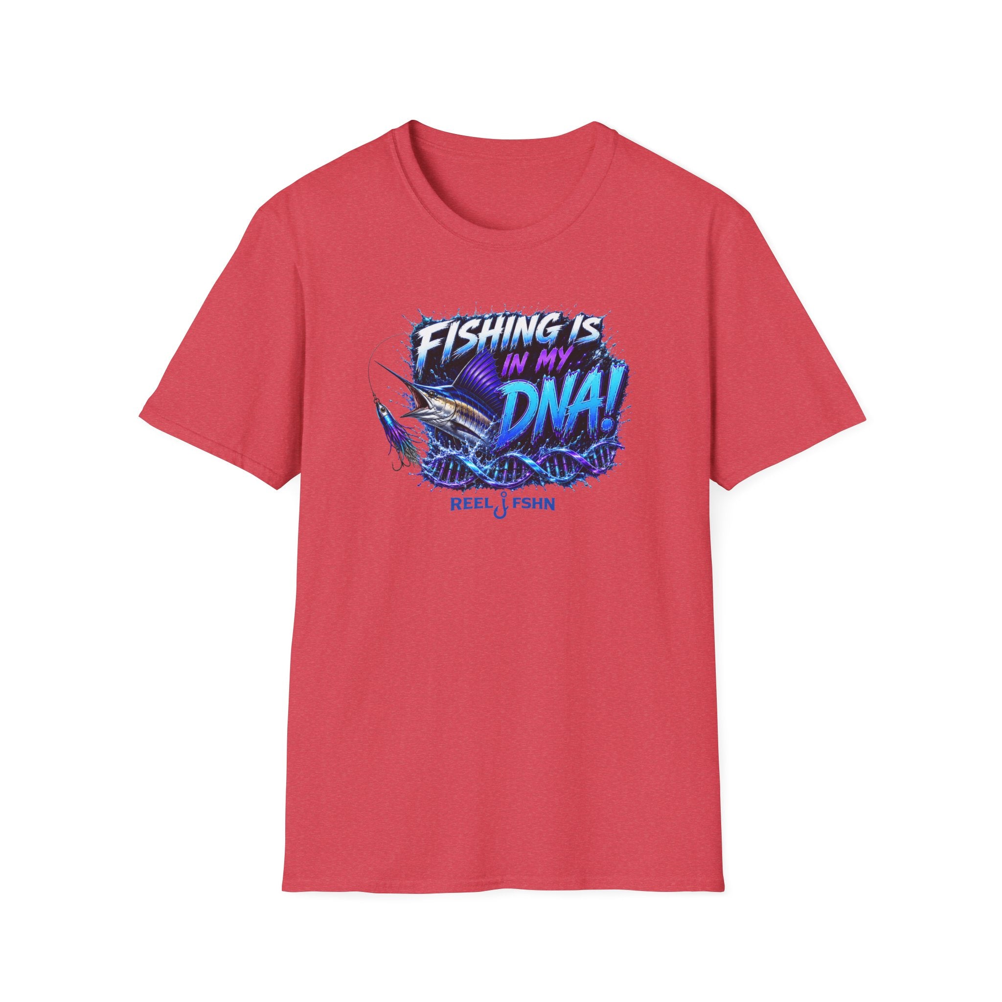 Fishing Is In My DNA with Marlin T-Shirt