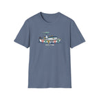 Fish On Tropical Boat T-Shirt