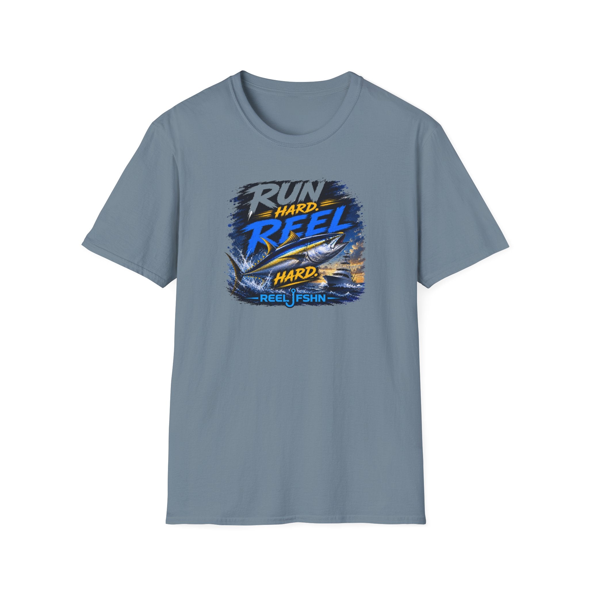 Run Hard REEL Hard T-Shirt