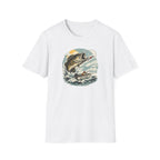 Bass Graphic with Boat T-Shirt