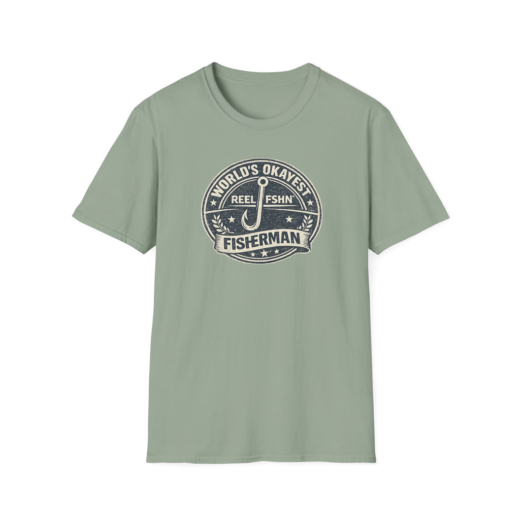 World's Okayest Fisherman T-Shirt