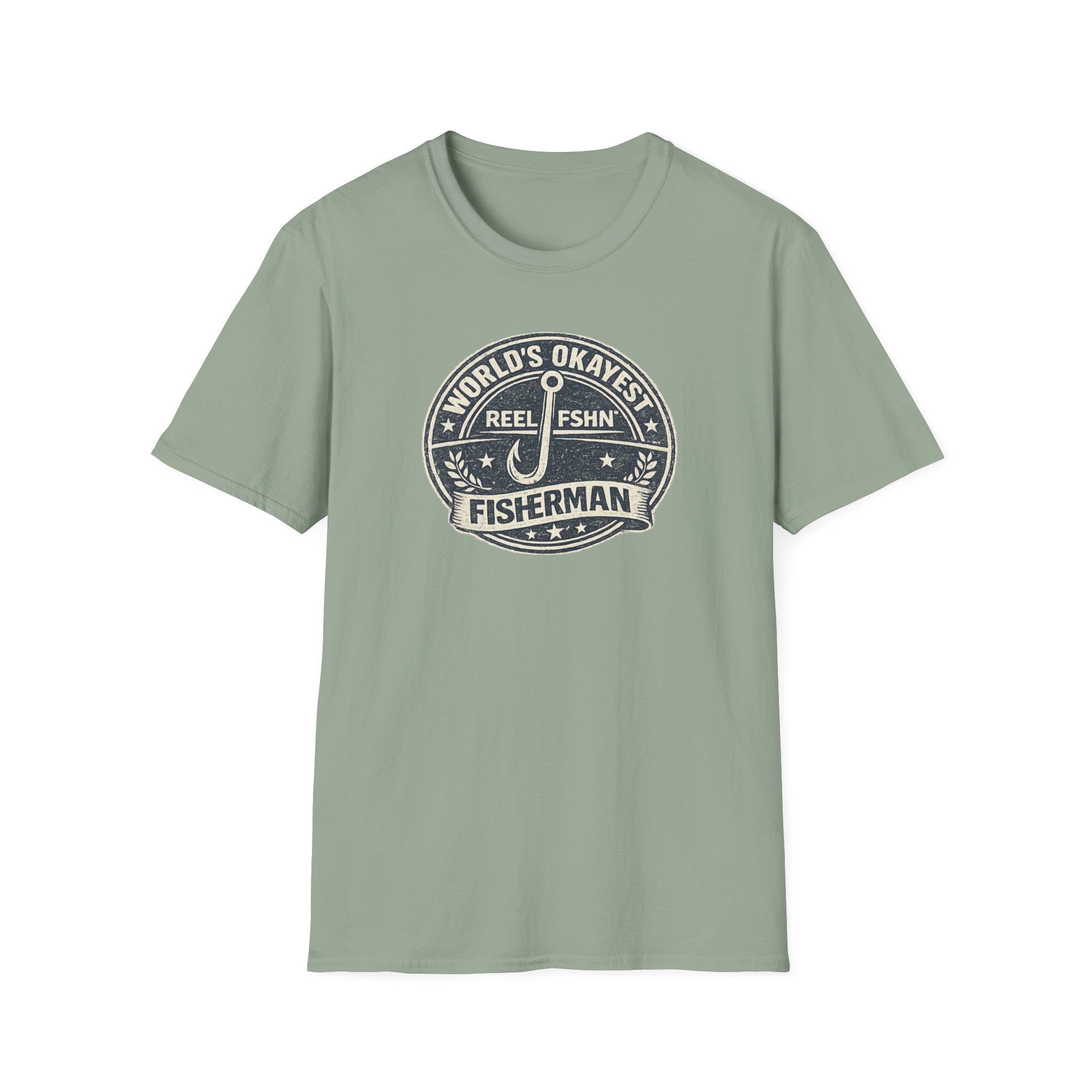 World's Okayest Fisherman T-Shirt