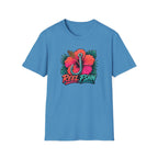 Hibiscus Hook Badge T-Shirt