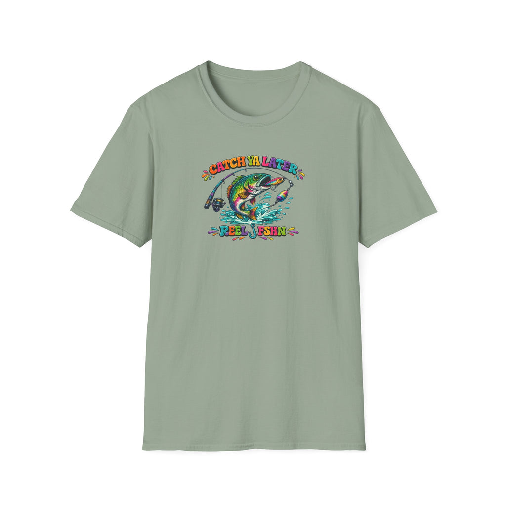 Catch Ya Later Funky Print T-Shirt