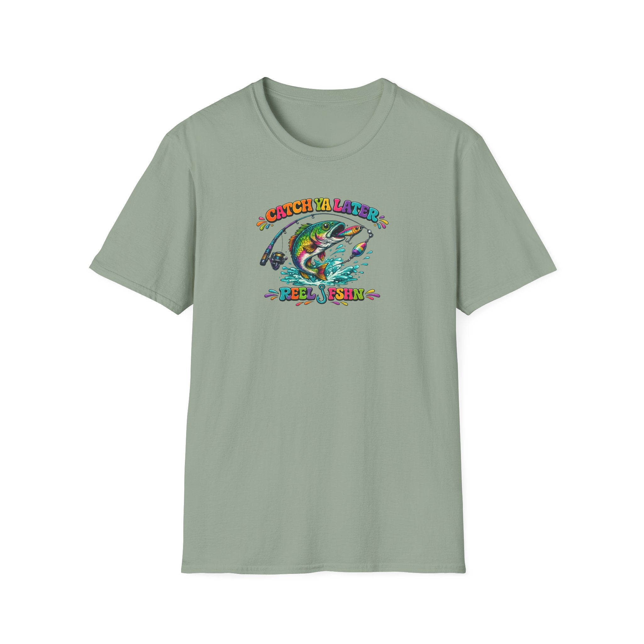 Catch Ya Later Funky Print T-Shirt