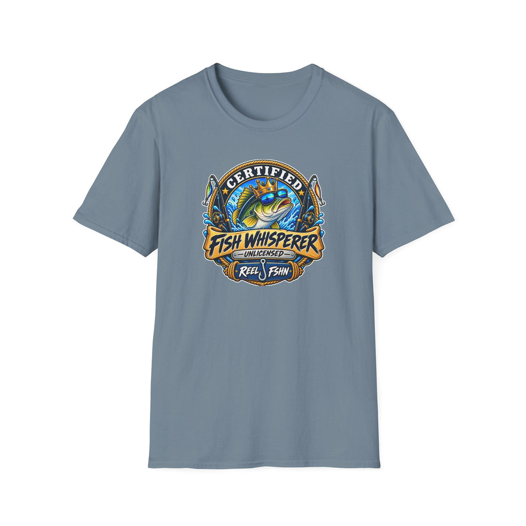 Certified Fish Whisperer (Unlicensed) T-Shirt