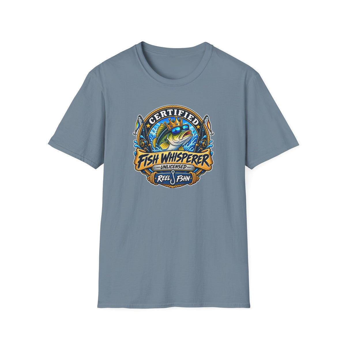 Certified Fish Whisperer (Unlicensed) T-Shirt