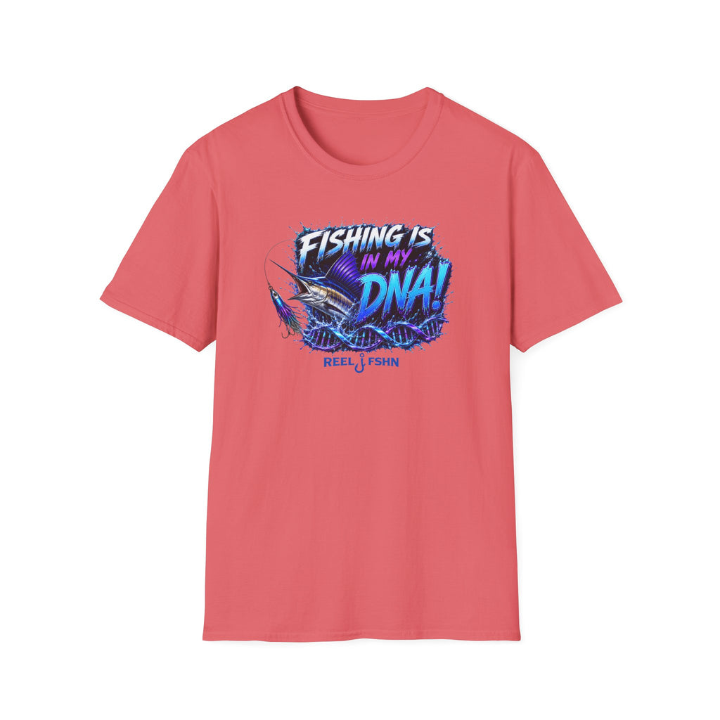 Fishing Is In My DNA with Marlin T-Shirt