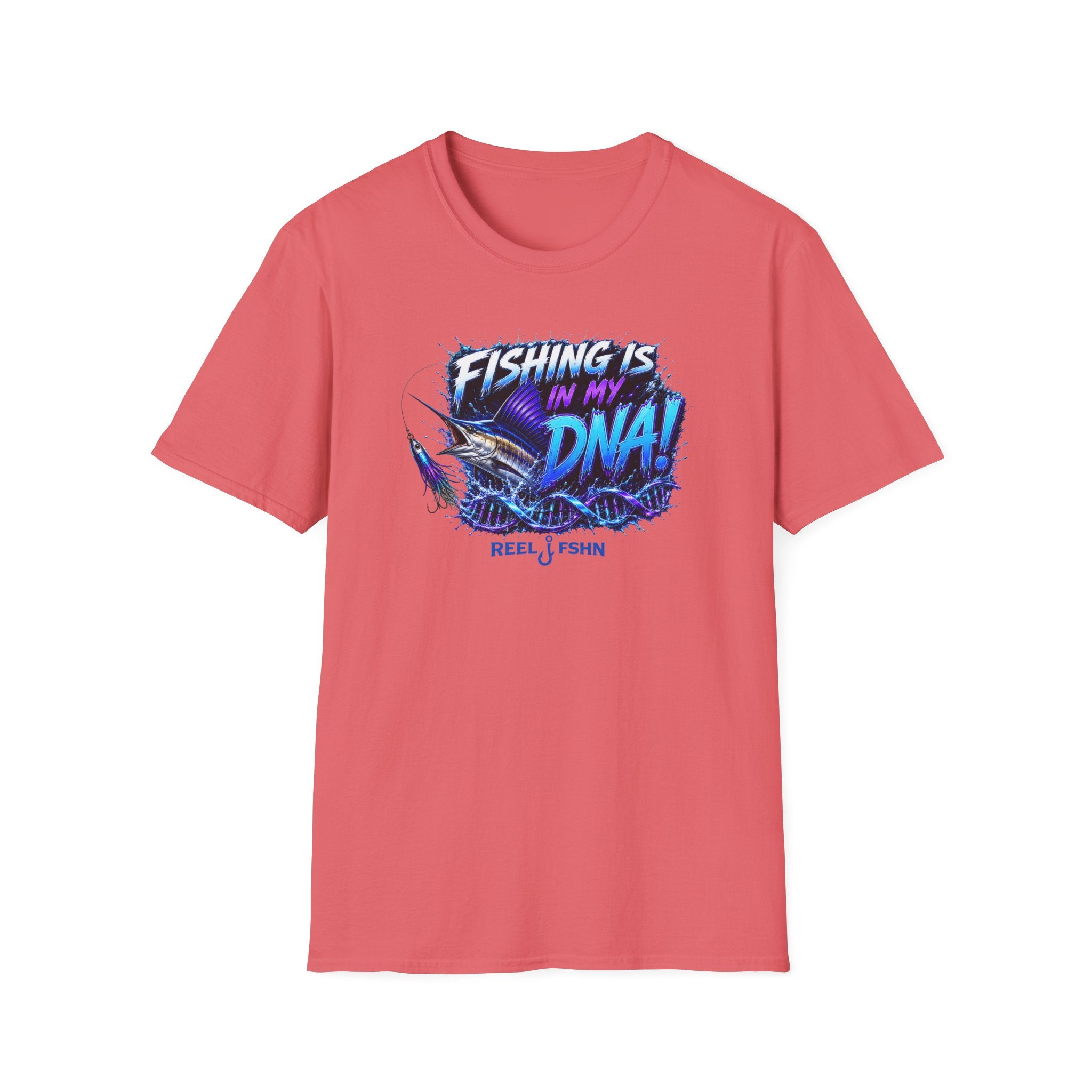 Fishing Is In My DNA with Marlin T-Shirt