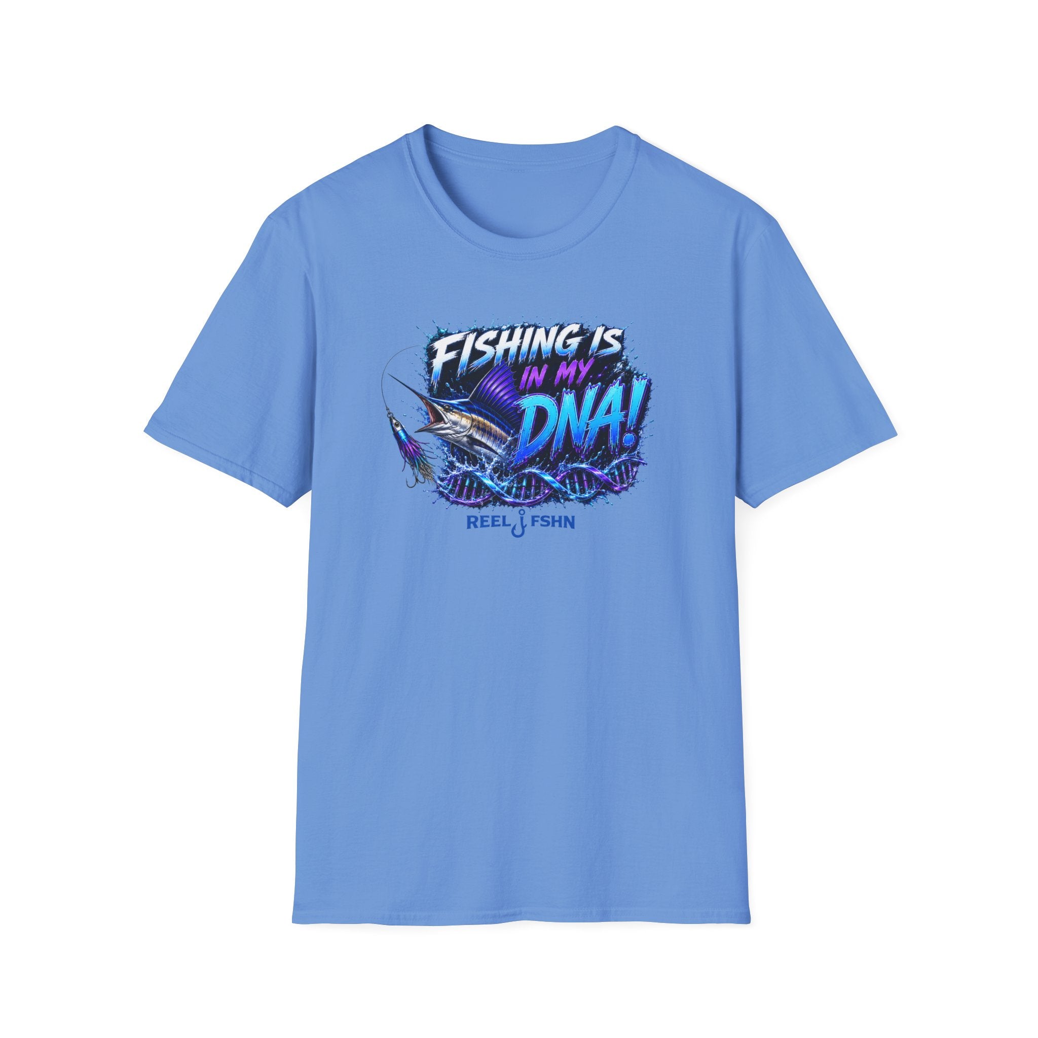 Fishing Is In My DNA with Marlin T-Shirt