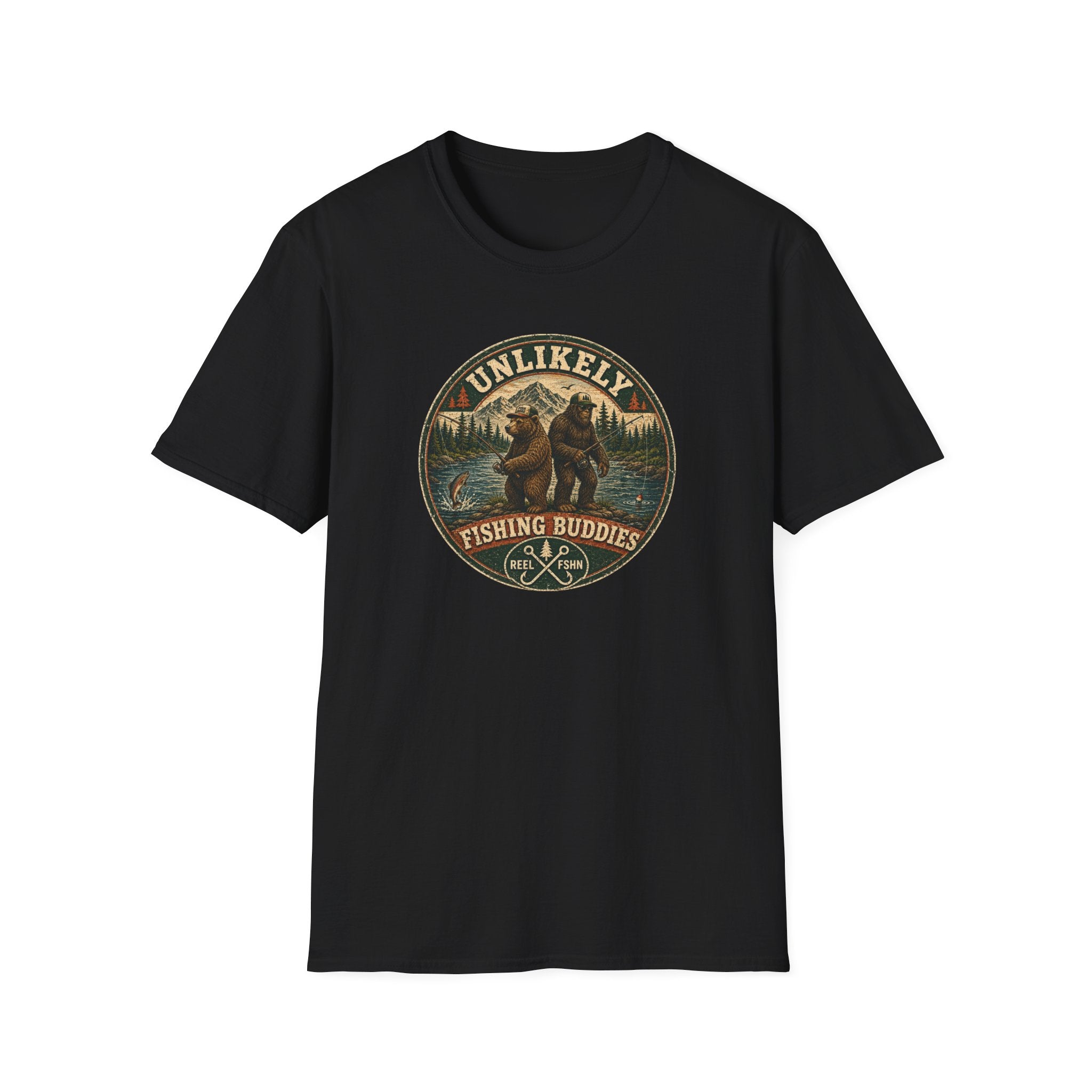Unlikely Fishing Buddies T-Shirt
