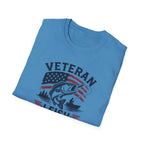 Veteran I Fish I Serve I Sacrifice I Am Proud T-Shirt