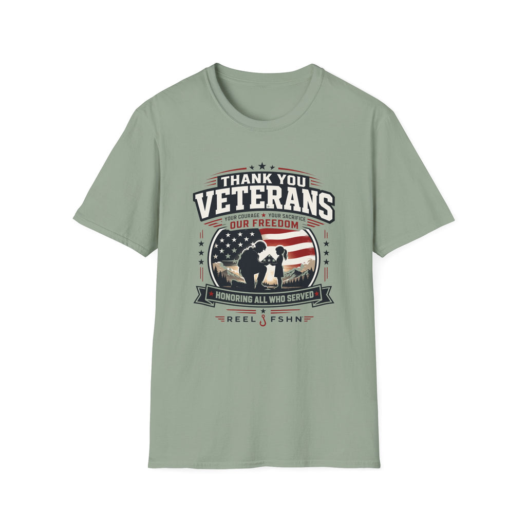 Thank You Veterans Honoring All Who Served T-Shirt
