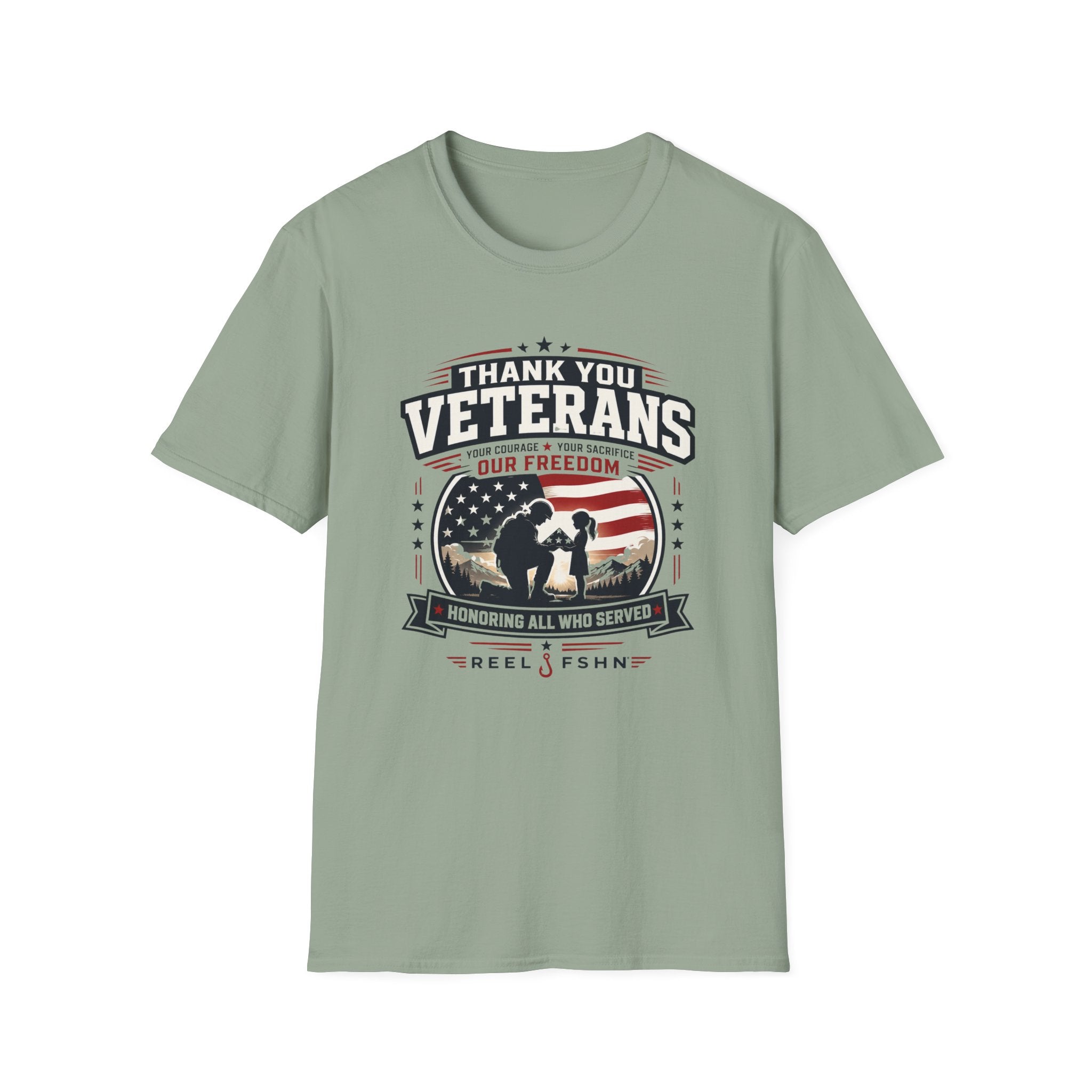 Thank You Veterans Honoring All Who Served T-Shirt