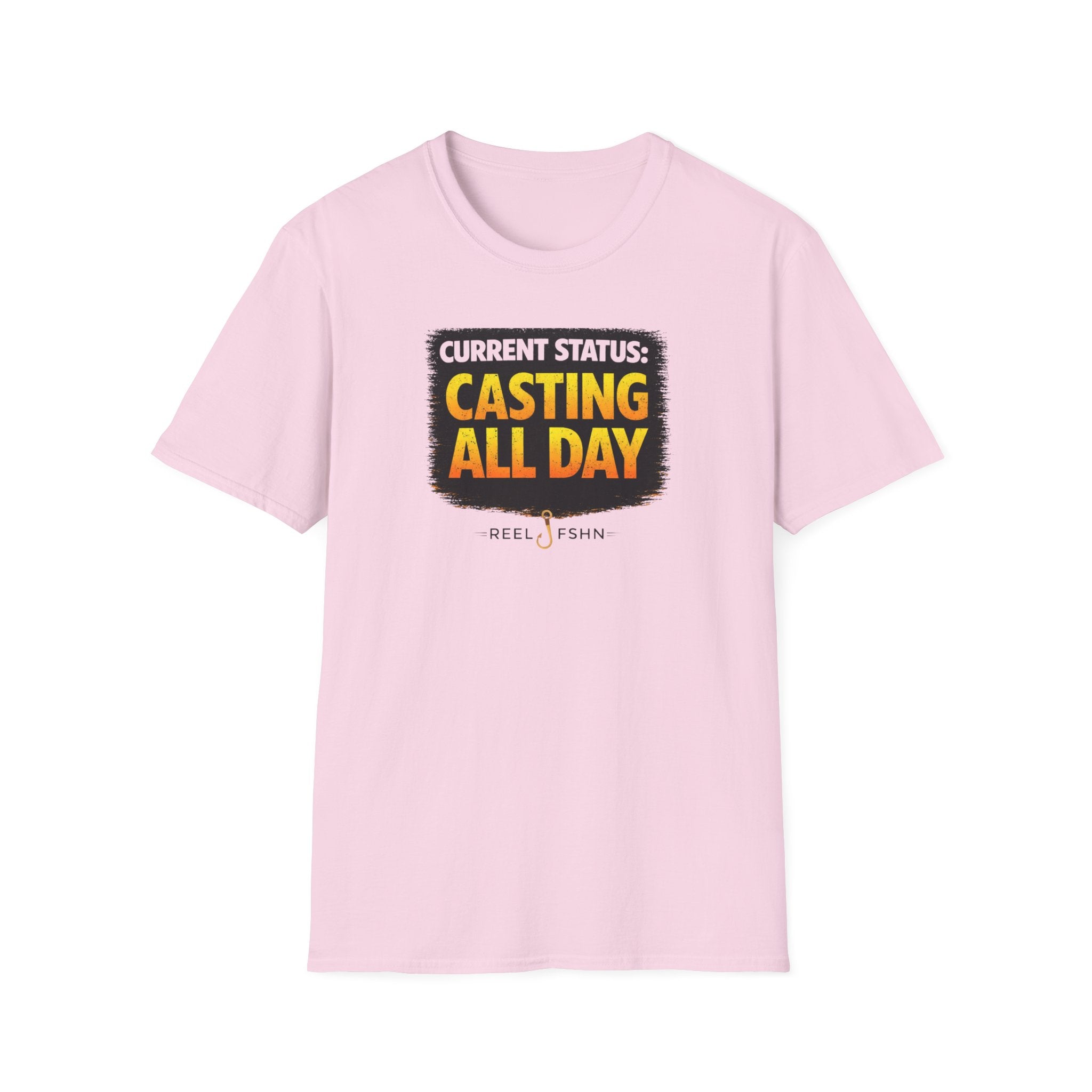 Current Status: Casting All Day T-Shirt