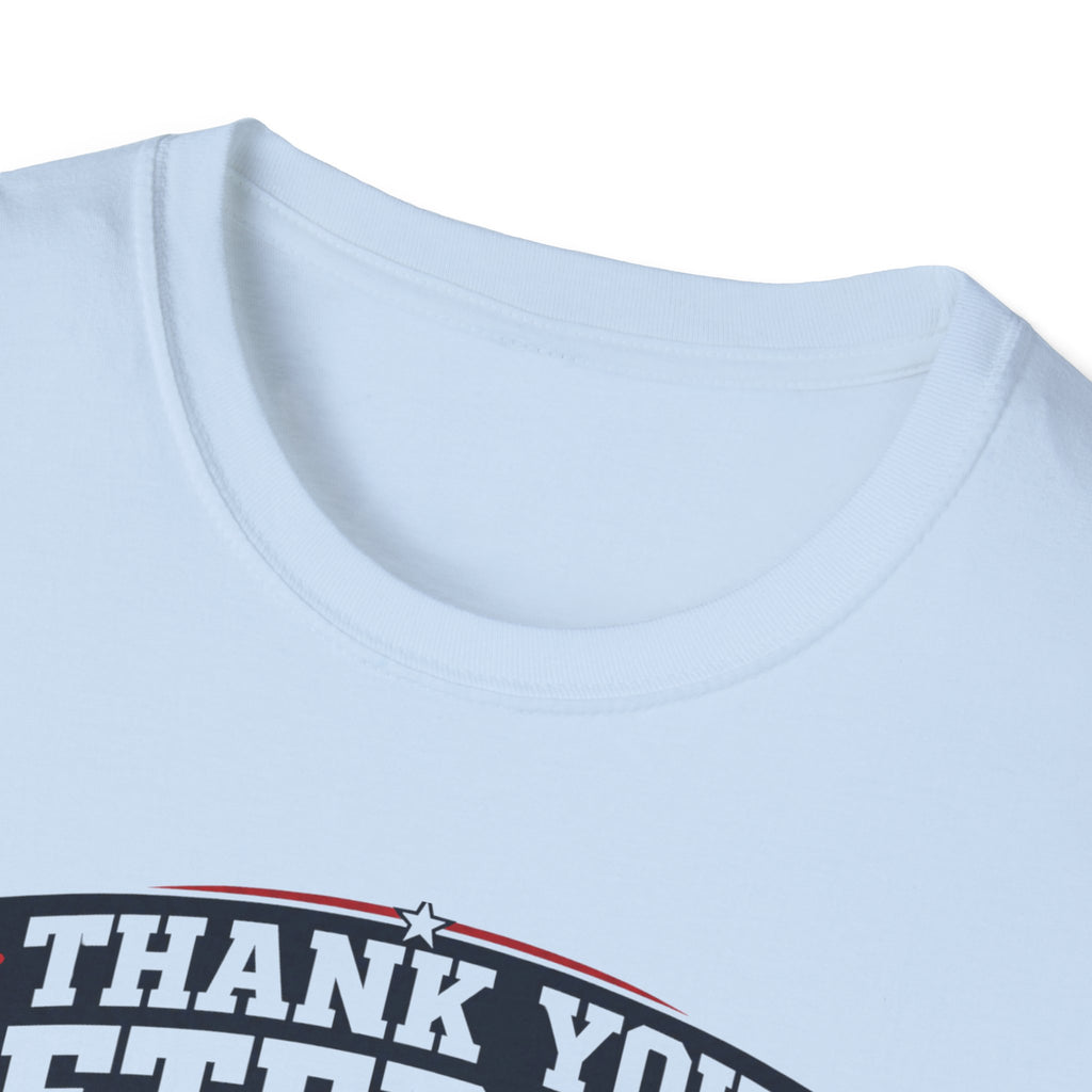 Thank You Veterans For Your Sacrifice T-Shirt