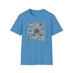 Tackle Box Sticker Sheet T-Shirt