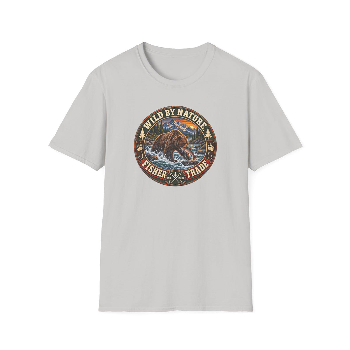 Wild By Nature. Fisher Trade. T-Shirt