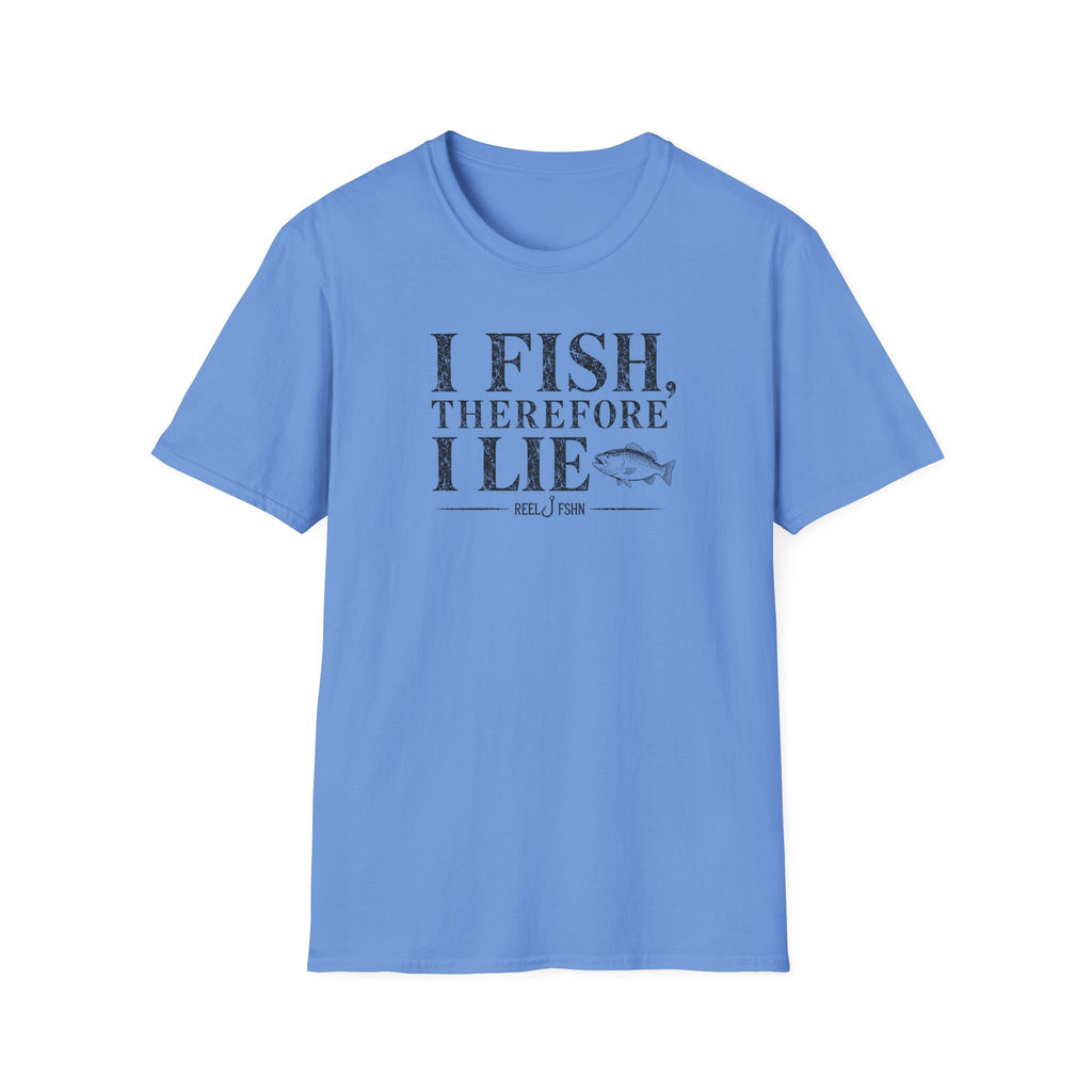 I Fish Therefore I Lie T-Shirt