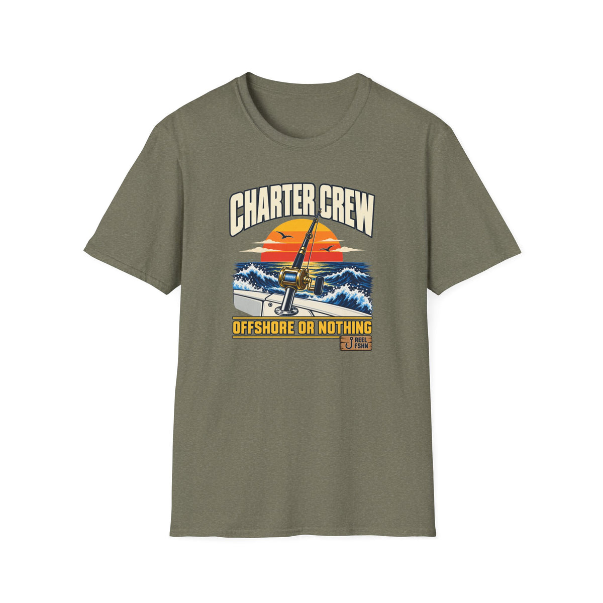 Charter Crew Offshore or Nothing T-Shirt