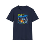 Built For The Open Water Fish Hard Live Free T-Shirt