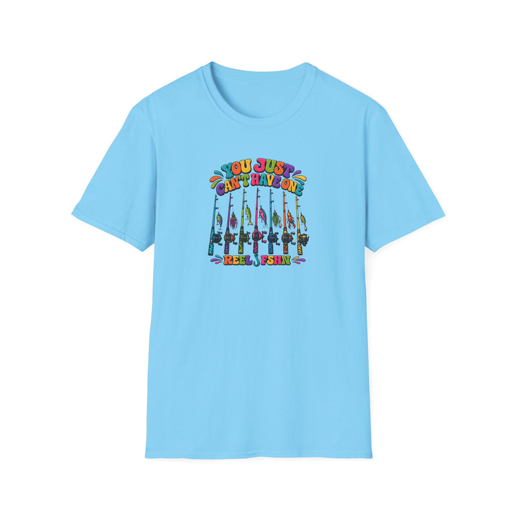 You Just Can't Have One Funky Print T-Shirt