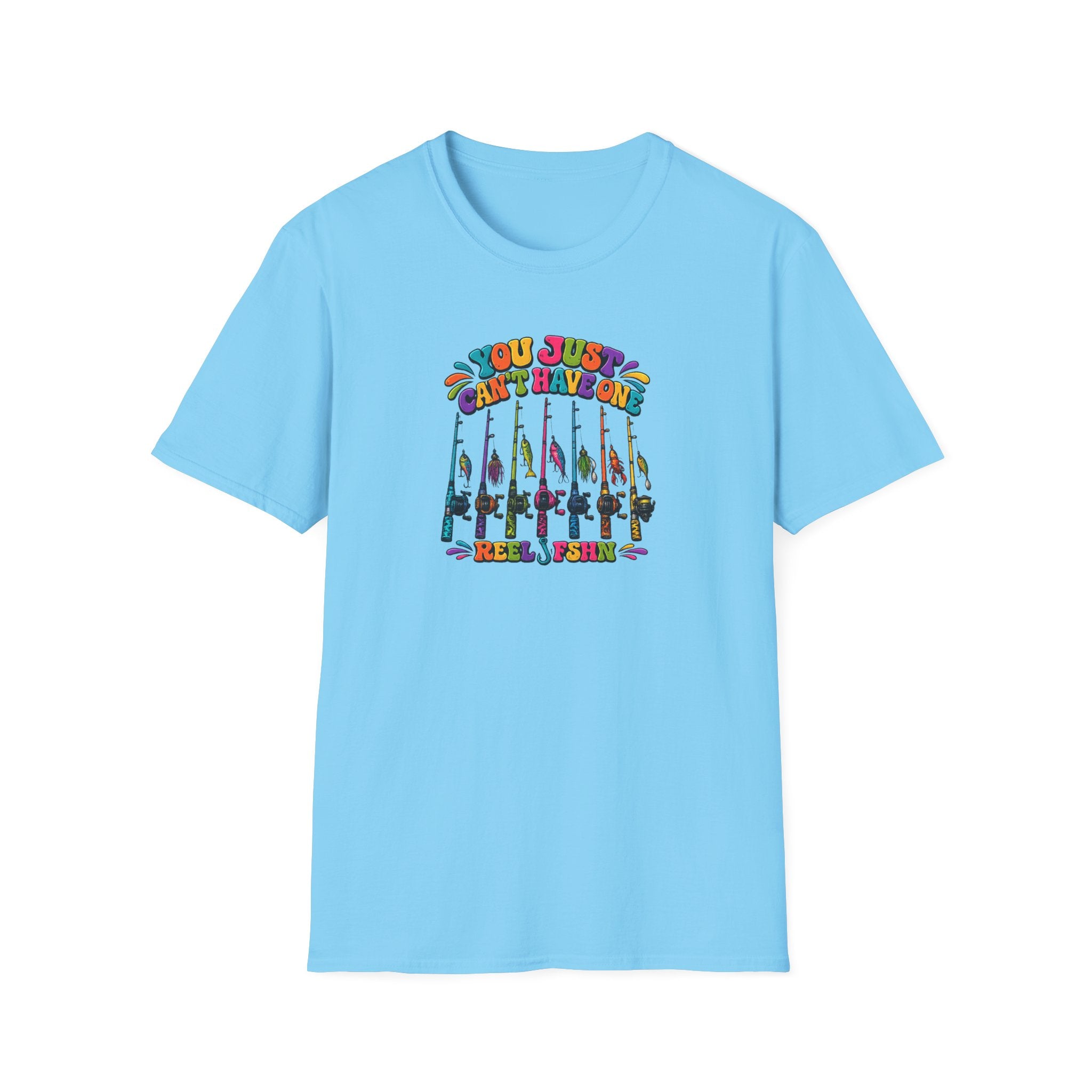 You Just Can't Have One Funky Print T-Shirt