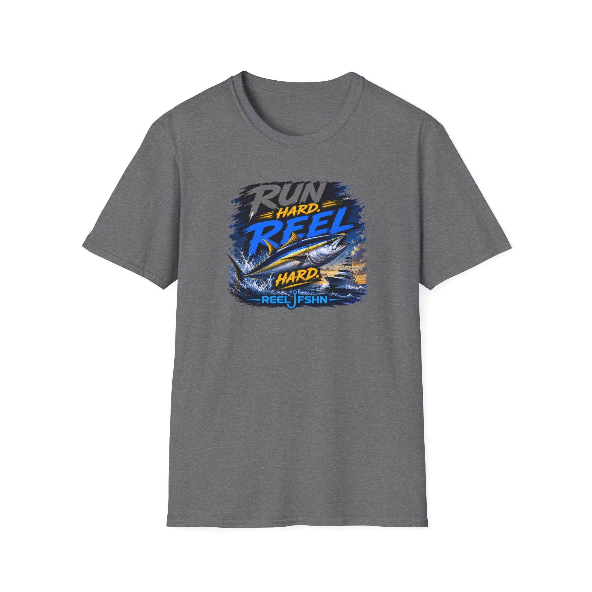 Run Hard REEL Hard T-Shirt