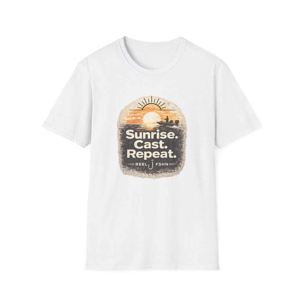 Sunrise. Cast. Repeat. T-Shirt