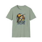 Bass Jumping Out of Water  T-Shirt