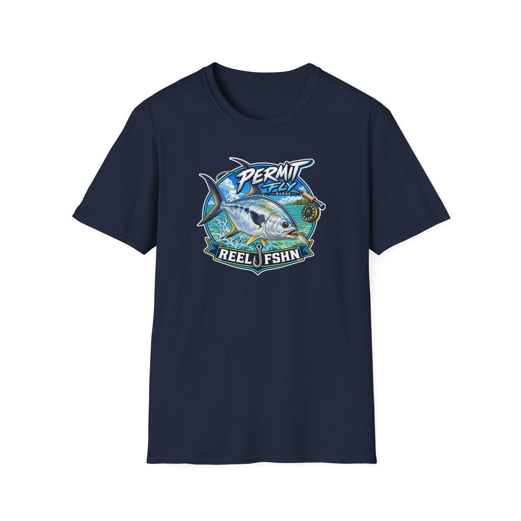 Permit Fly Badge T-Shirt