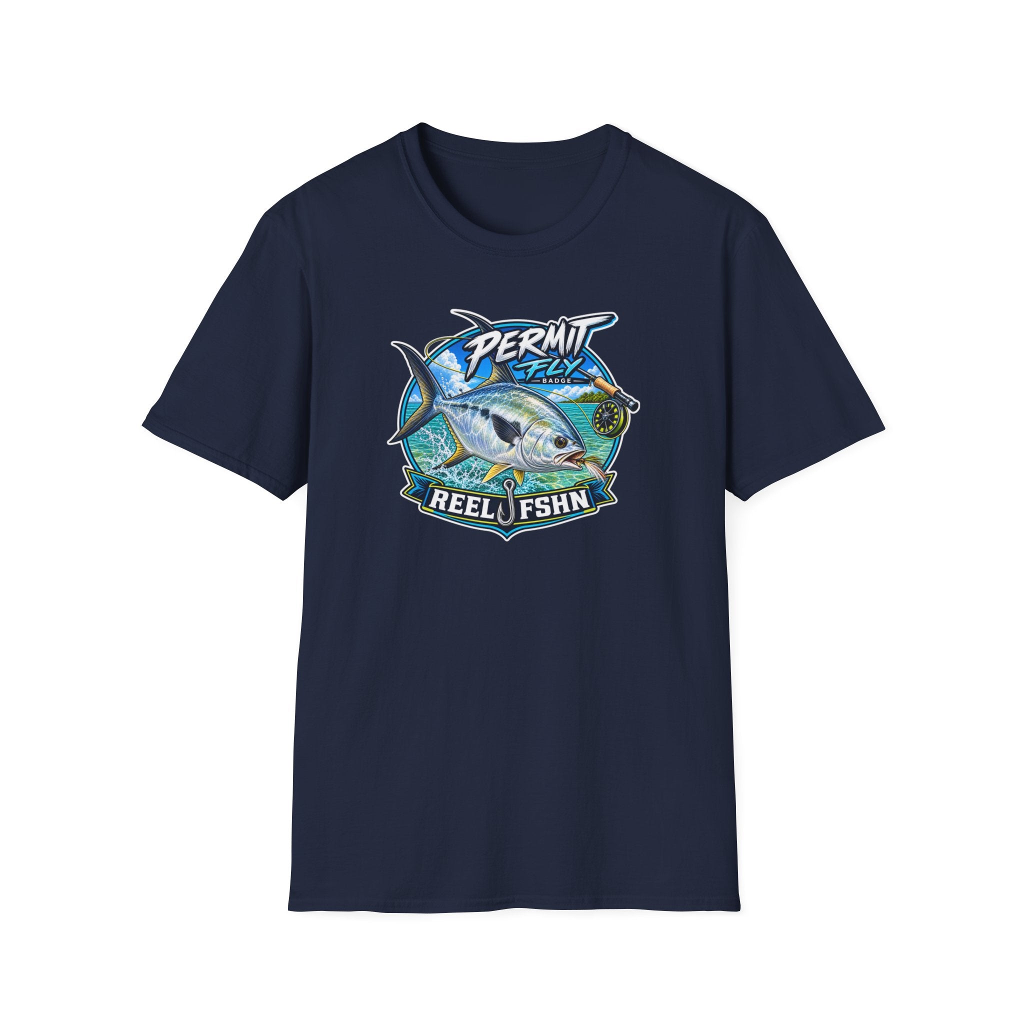 Permit Fly Badge T-Shirt